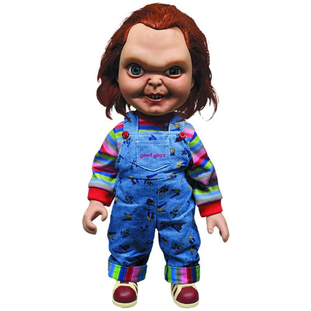 Child's Play - MDS Mega Scale - 15" Sneering Chucky with Sound  COLLECTIBLES